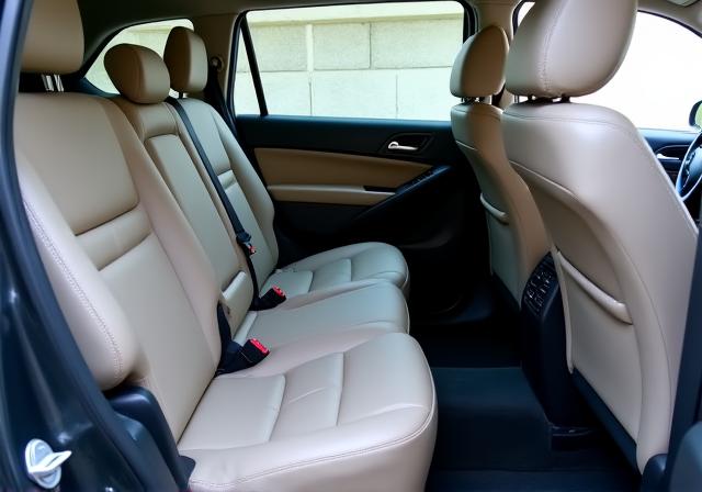 완벽하게 청소되어 쾌적해진 SUV 실내